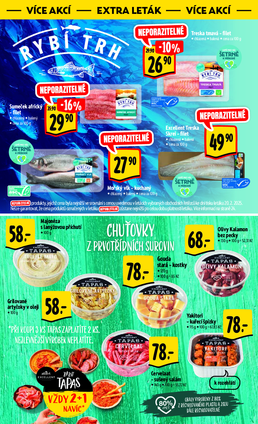 Albert leták od 26.2 do 4.3