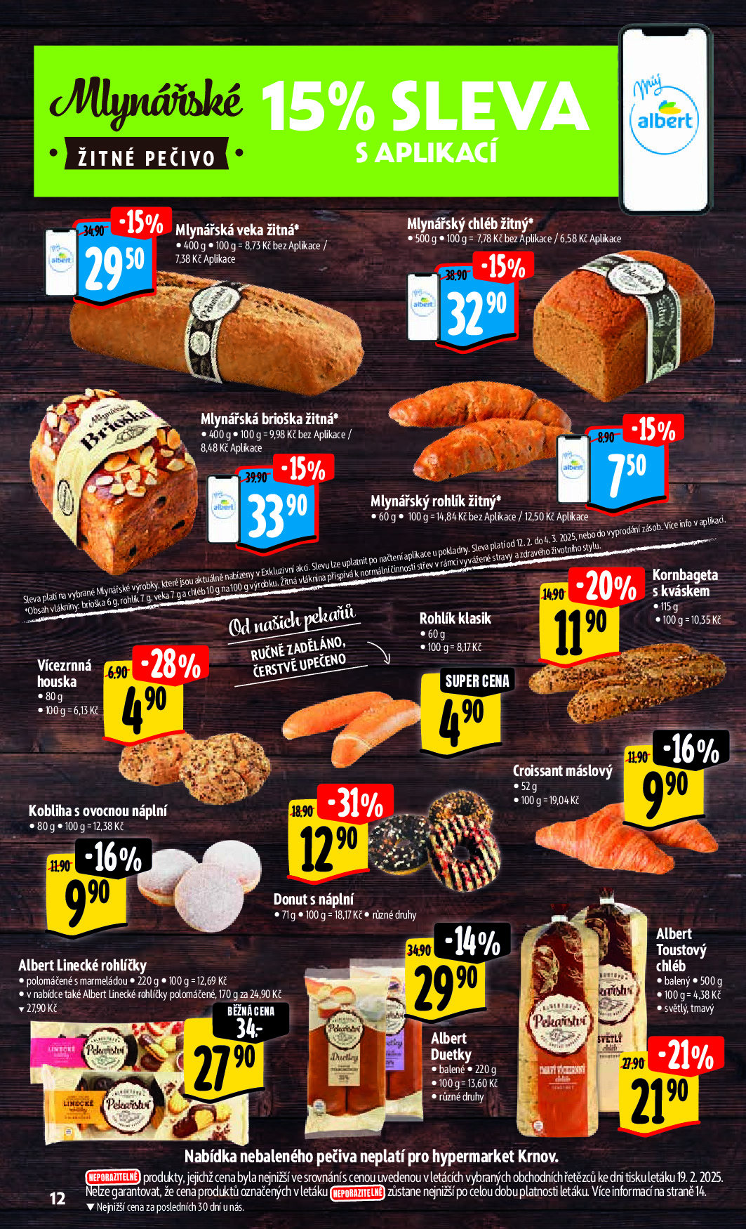 Albert leták od 26.2 do 4.3