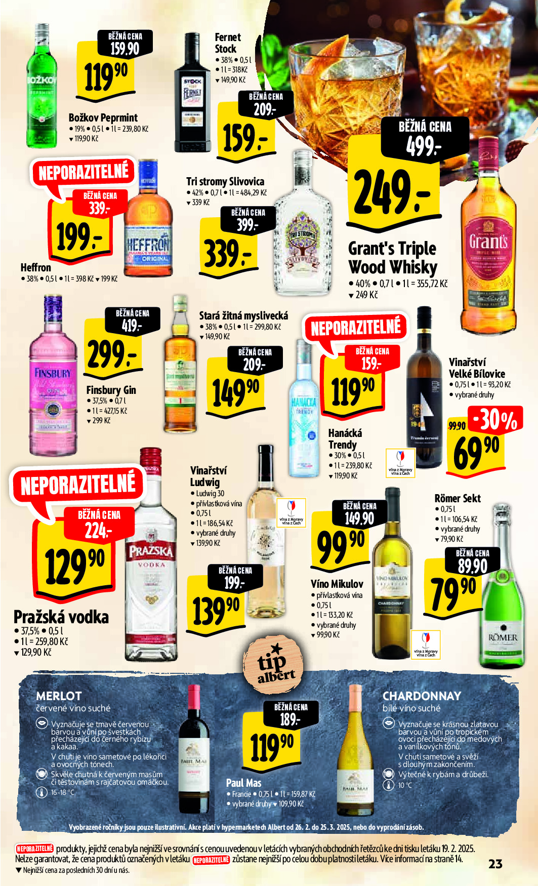 Albert leták od 26.2 do 4.3