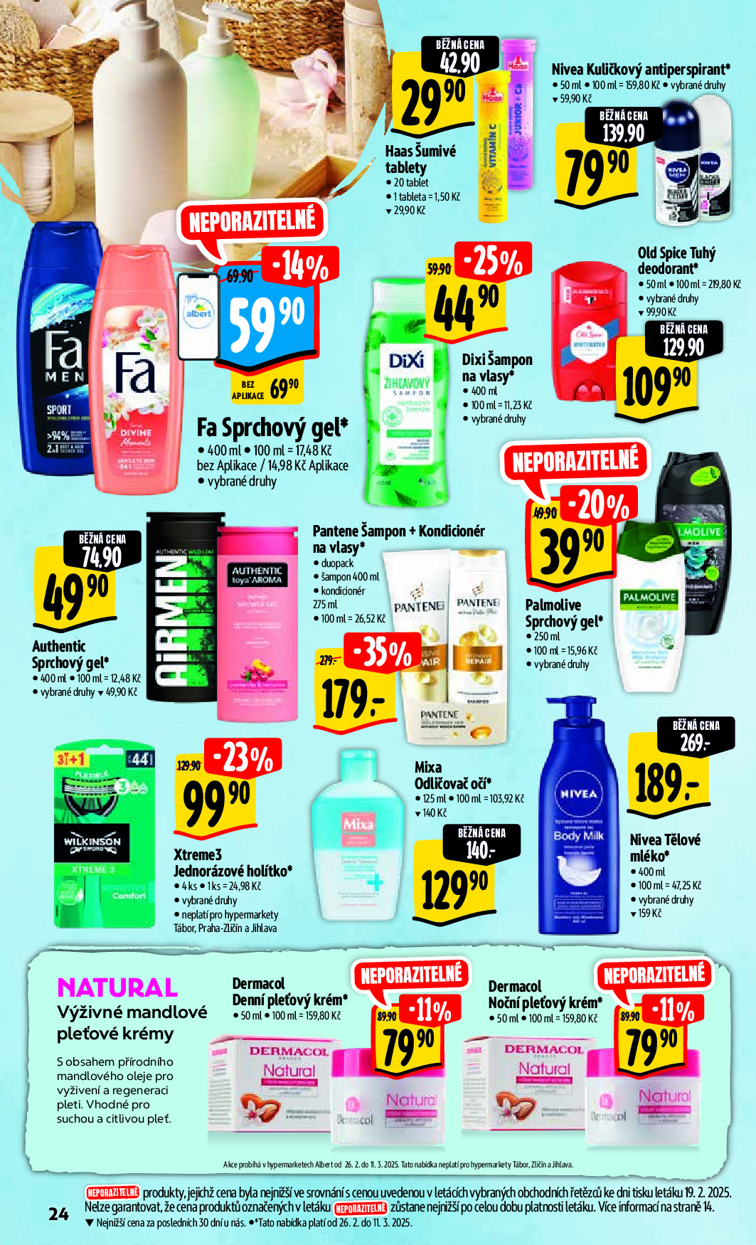 Albert leták od 26.2 do 4.3