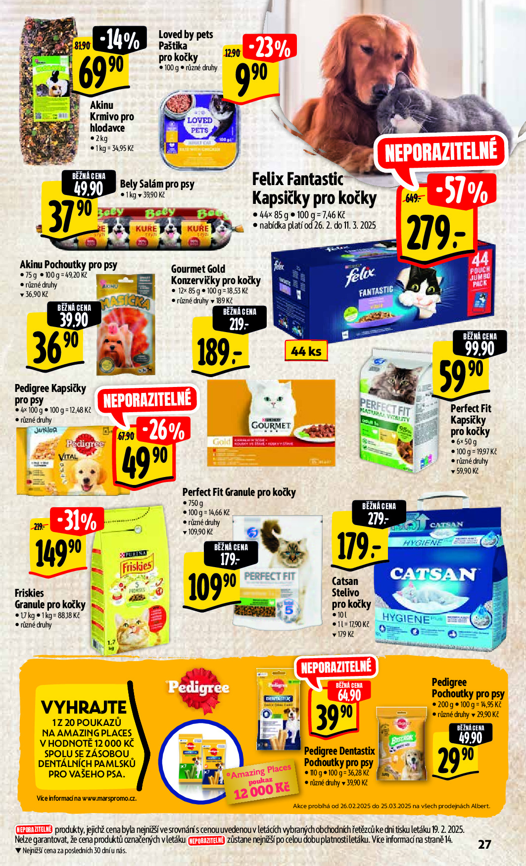 Albert leták od 26.2 do 4.3