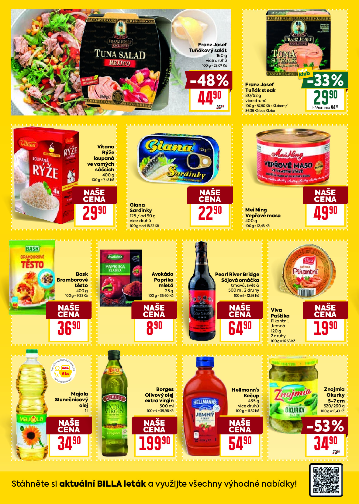 Billa leták od 26.2 do 4.3