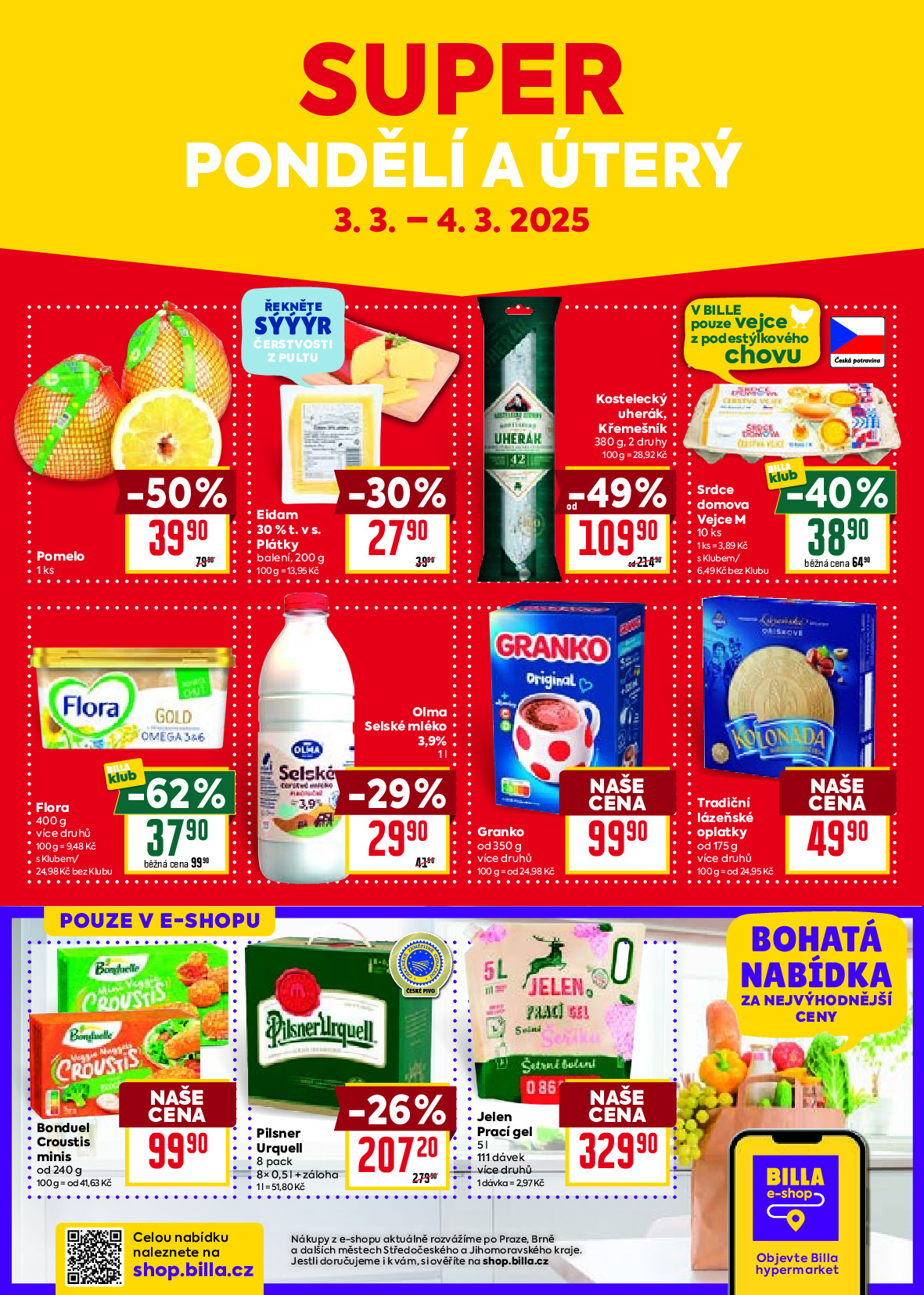 Billa leták od 26.2 do 4.3