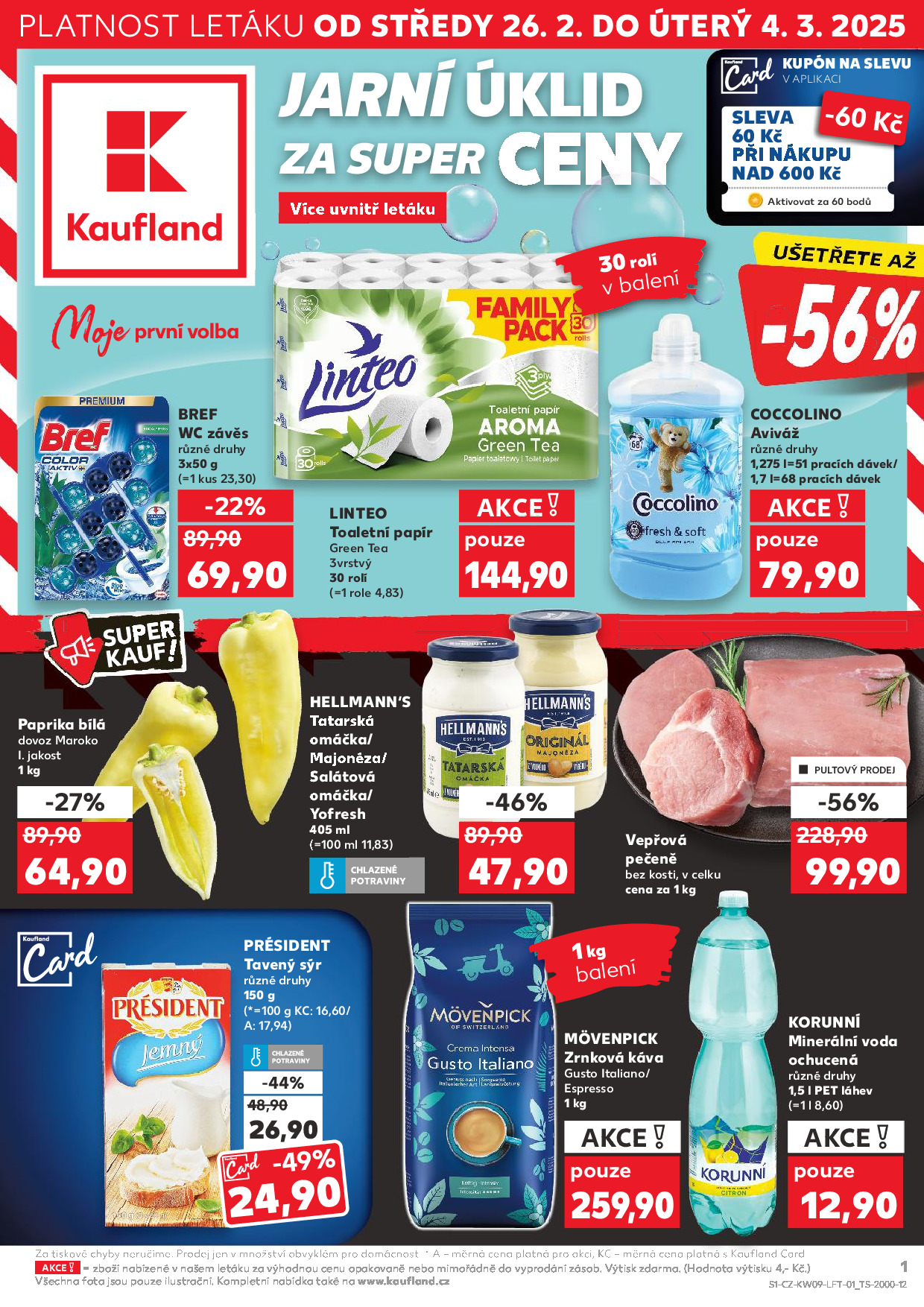 Kaufland leták od 26.2 do 4.3