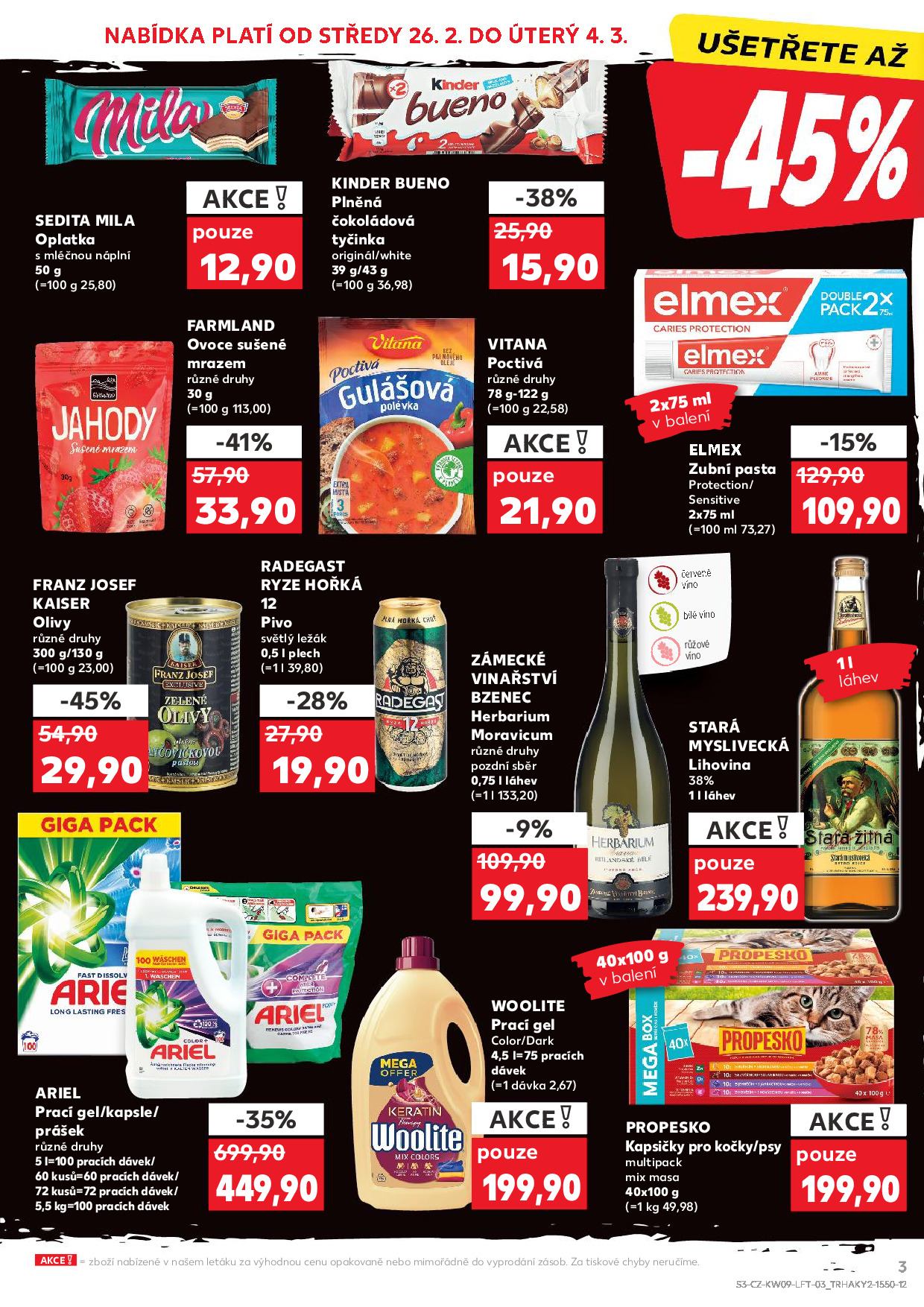 Kaufland leták od 26.2 do 4.3