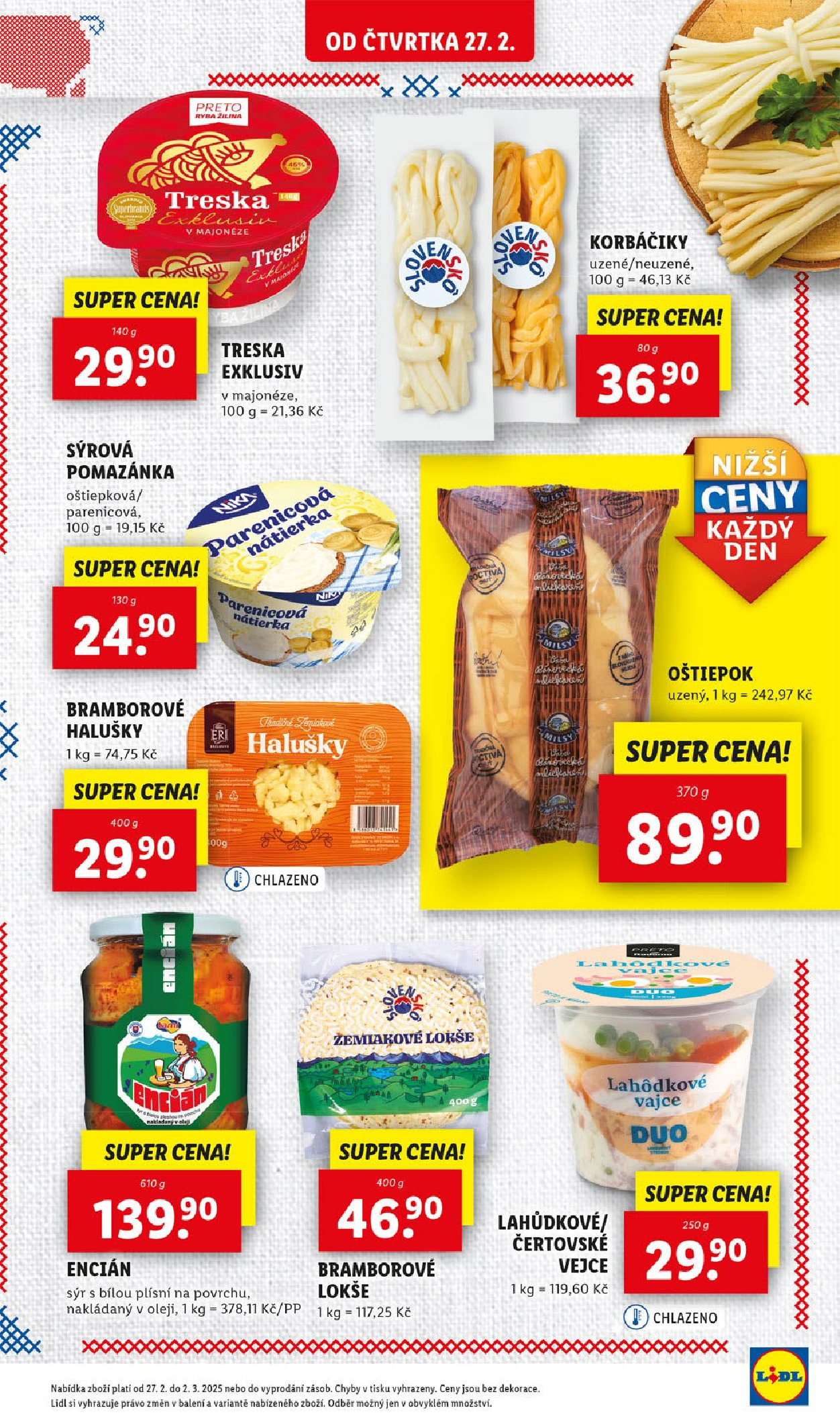 Lidl letÃ¡k od  do 