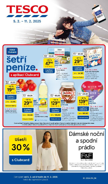 Tesco leták od 5.2. do 11.2.2025