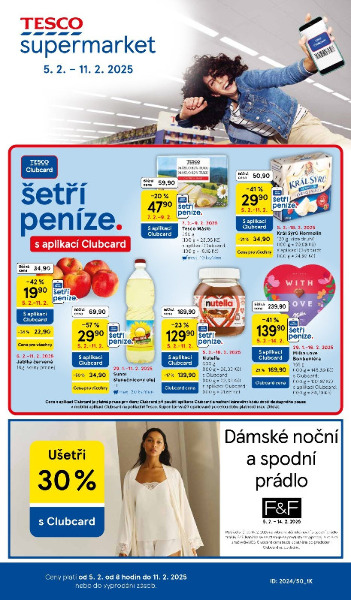 Tesco leták od 5.2. do 11.2.2025