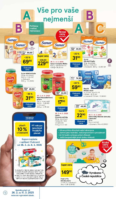 Tesco letÃ¡k od  do 