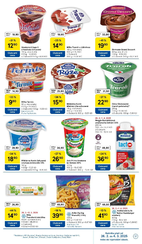 Tesco letÃ¡k od  do 