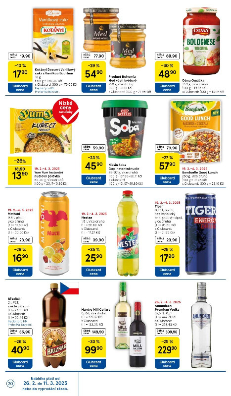 Tesco letÃ¡k od  do 