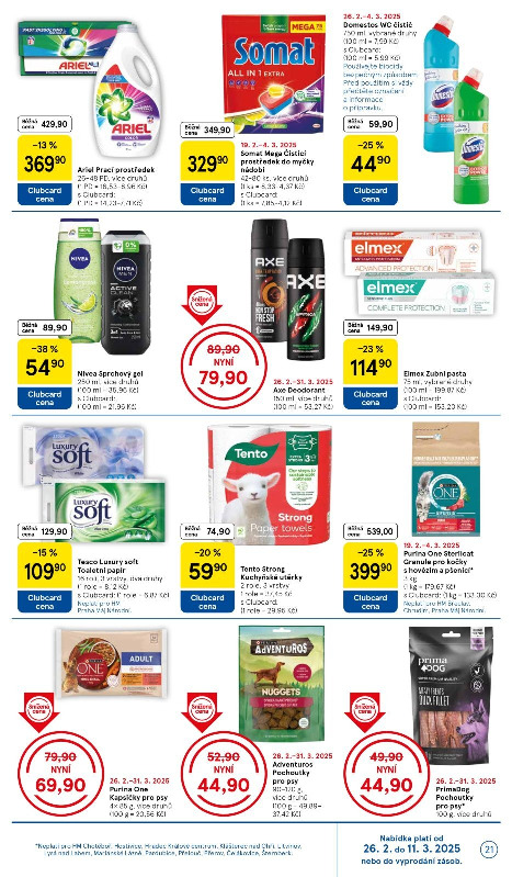 Tesco letÃ¡k od  do 