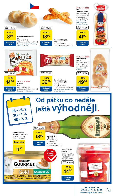 Tesco letÃ¡k od  do 